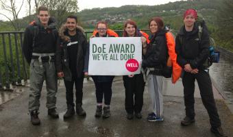 Apprentices take part in the Duke of Edinburgh Award