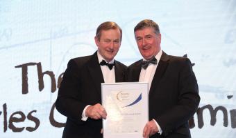 An Taoiseach Endo Kenny Irish prime minister Mount Charles Group Trevor Annon