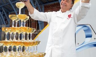 Eurostar 20th birthday Raymond Blanc champagne Guinness World Record