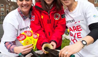 Aramark's volunteer day
