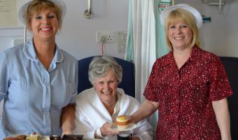 Photo afternoon tea Mid Staffordshire NHS Foundation Trust Nutrition Hydration