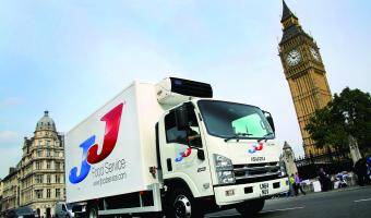 JJ Food Service company logo overhaul