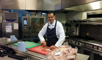 Kudos boss swaps jobs with head chef for exchange day