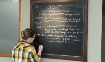 Image of Lynx Purchasing Specials Board