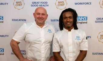 Duo join forces & emerge victorious in NHS Chef of the Year competition Duo join forces & emerge victorious in NHS Chef of the Year competition