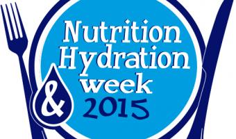 Nutrition & Hydration Week 2015, logo, images