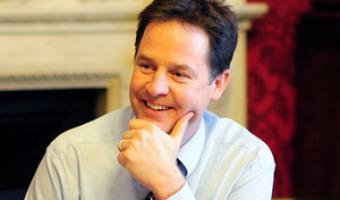 Deputy Prime Minister, Nick Clegg, UIFSM, images