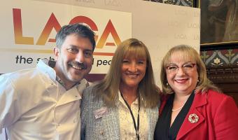 Mark Sargeant, Anita Brown and Sharon Hodgson 