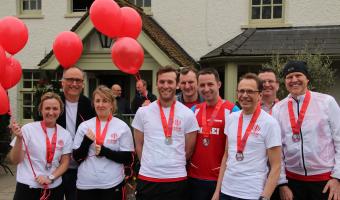 Pabulum team completes Fleet Half Marathon