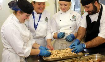 Paul Quinn, Aramark, Chichester College, Enterprise Day, Images