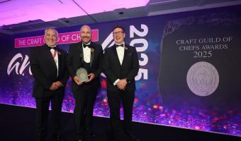 Matt Lord wins Public Sector Chef accolade at Craft Guild of Chefs Awards 