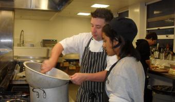 Cucina, Michelin, Simon Polledine, Arthur Mellows Village College, images