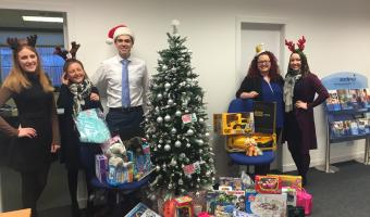Sodexo staff join Mission Christmas charity drive
