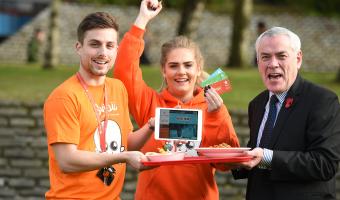 Glasgow Caledonian University catering team Swipii loyalty card scheme