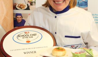 Photo of School Chef of the Year 2014 Tanya Watkin
