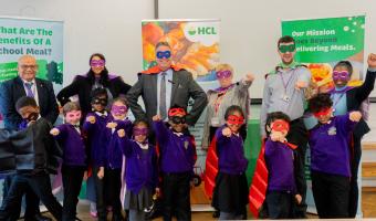 HCL celebrates National School Meals Week at Belmont School
