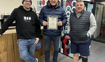 England football icon joins forces with veteran’s coffee company 