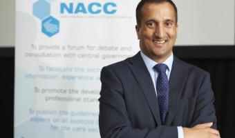 Neel Radia, chair of the NACC