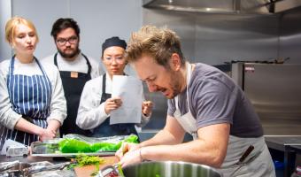 Compass adds chef Ollie Dabbous to enhance culinary apprenticeships