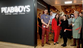 Peabodys opens new coffee shop at Worthing Hospital  