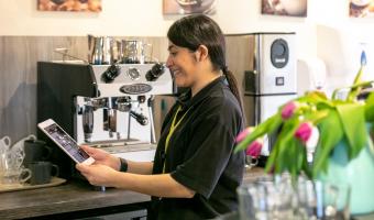 Megna who works at Seacroft Grange care home 