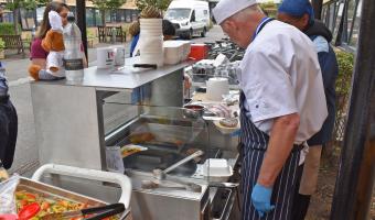 Rieber Varithek front cooking station