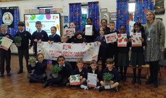 Leicestershire school wins Food For Life gold award for serving healthy meals