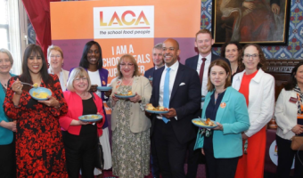 MPs attending LACA's Great School Lunch event