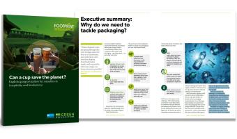 Report explores opportunities for reusables in hospitality & foodservice 