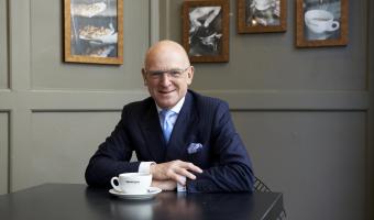 Photo of Tim Jones, chairman of CH&Co, contract caterer, Apostophe