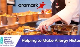 Aramark enters into partnership with Natasha Allergy Research Foundation  