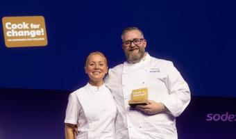 Gordon Carberry wins Culinary Innovation title at Sodexo global competition 