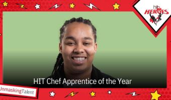 Tay-Jaun (TJ) Moore, an apprentice chef for Sodexo Live!