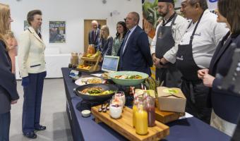 HRH The Princess Royal visited The Royal Logistic Corps Museum