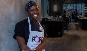 Akeira Beckford, commis chef, Health & Care