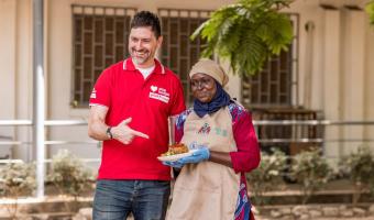 Sodexo chef joins mission to improve school meals in The Gambia