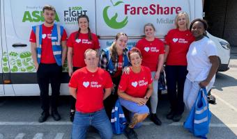 Sodexo & FareShare partnership reaches £1.5m funding milestone 