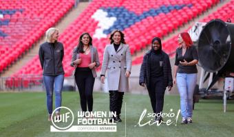 Sodexo Live! becomes Women in Football’s latest corporate member 