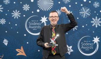 Stuart Rose, Sodexo executive chef at the Scottish Parliament