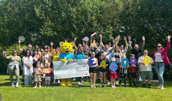 Mellors celebrates after raising £40,000 for children’s charity