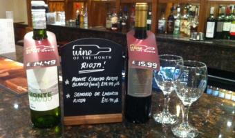Wine of the Month promotion