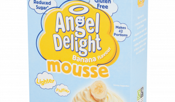 Angel Delight banana flavoured mousse 