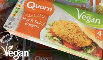 Quorn registers vegan range with vegan trademark 