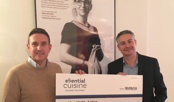 Essential Cuisine donates £1,400 to Hospitality Action for mental health