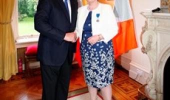 Sodexo Ireland president honoured with Chevalier Award