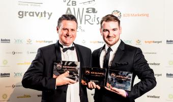 William Murray takes home three B2B Marketing Awards