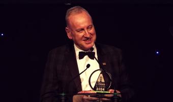 Embedded thumbnail for Neil Porter receives Lifetime Achievement accolade at Public Sector Catering Awards 