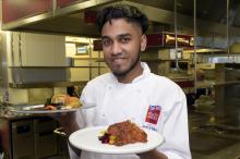 Britsih pultry Chef of the year Park Lane Turkey Pillay Birmingham