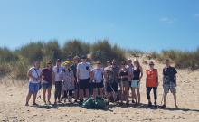 Contract caterer Elior UK tackles beach litter 