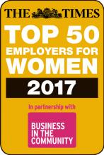 Sodexo named on The Times Top 50 Employers for Women list for fourth time